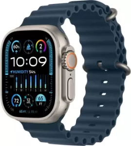 Умные часы Apple Watch Ultra 2 49 мм Titanium Case GPS + Cellular, Blue Ocean Band Умные часы Apple Watch Ultra 2 49 мм Titanium Case GPS + Cellular, Blue Ocean Band
