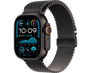 Умные часы Apple Watch Ultra 2 49 мм Black Titanium Case GPS Cellular, Titanium Milanese Loop S, Black Умные часы Apple Watch Ultra 2 49 мм Black Titanium Case GPS Cellular, Titanium Milanese Loop S, Black