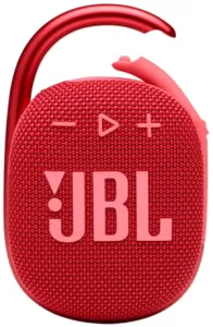 Портативная акустика JBL Clip 4, 5 Вт, красный Портативная акустика JBL Clip 4, 5 Вт, красный