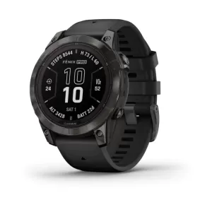 Смарт-часы Garmin Fenix 7 PRO Sapphire Solar титановый угольно-серый DLC с черным ремешком (010-02777-11) Смарт-часы Garmin Fenix 7 PRO Sapphire Solar титановый угольно-серый DLC с черным ремешком (010-02777-11)