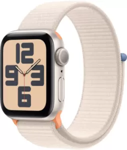 Apple Watch Series SE Gen 2 2023 40 мм Aluminium Case GPS, Starlight Sport Loop Apple Watch Series SE Gen 2 2023 40 мм Aluminium Case GPS, Starlight Sport Loop