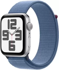 Умные часы Apple Watch Series SE Gen 2 44 мм Aluminium Case, Silver Blue Sport Loop Умные часы Apple Watch Series SE Gen 2 44 мм Aluminium Case, Silver Blue Sport Loop