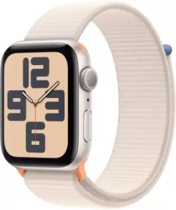 Умные часы Apple Watch Series SE Gen 2 2023 44 мм Aluminium Case GPS, Starlight Sport Loop Умные часы Apple Watch Series SE Gen 2 2023 44 мм Aluminium Case GPS, Starlight Sport Loop