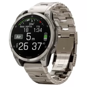Умные часы Fenix 8, 47 мм, Amoled Sapphire Sapphire Bare Titanium / Graphite / Titanium Band, светло-серый (0100290440) Умные часы Fenix 8, 47 мм, Amoled Sapphire Sapphire Bare Titanium / Graphite / Titanium Band, светло-серый (0100290440)