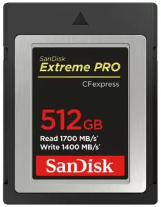 Карта памяти SanDisk 512GB Extreme PRO CFexpress Card Type B (SDCFE-512G-GN4NN) Карта памяти SanDisk 512GB Extreme PRO CFexpress Card Type B (SDCFE-512G-GN4NN)
