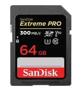 Карта памяти SanDisk 64GB Extreme PRO SDXC UHS-II Memory Card (SDSDXDK-064G-GN4IN) Карта памяти SanDisk 64GB Extreme PRO SDXC UHS-II Memory Card (SDSDXDK-064G-GN4IN)