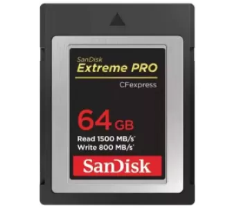 Карта памяти SanDisk 64GB Extreme PRO CFexpress Card Type B (SDCFE-064G-GN4NN) Карта памяти SanDisk 64GB Extreme PRO CFexpress Card Type B (SDCFE-064G-GN4NN)