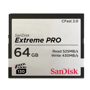 Карта памяти SanDisk 64GB Extreme PRO CFast 2.0 Memory Card (SDCFSP-064G-G46D) Карта памяти SanDisk 64GB Extreme PRO CFast 2.0 Memory Card (SDCFSP-064G-G46D)
