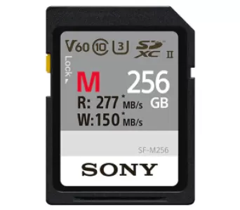 Карта памяти Sony SDXC Class10 UHS-II 150/277Mb/s (SF-M256/T2) 256GB Карта памяти Sony SDXC Class10 UHS-II 150/277Mb/s (SF-M256/T2) 256GB