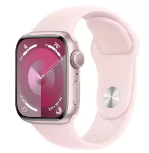 Умные часы Apple Watch Series 9 45мм (45mm, Розовый S/M, S/M, Sport Band) Умные часы Apple Watch Series 9 45мм (45mm, Розовый S/M, S/M, Sport Band)