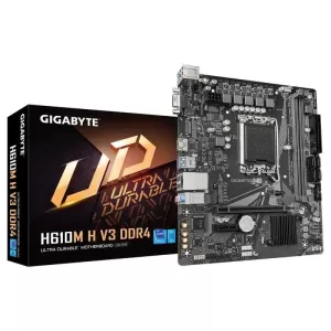 Материнская плата H610 S1700 MATX H610M H V3 DDR4 GIGABYTE