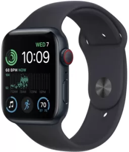 Apple Watch Series SE Gen 2 2024 40 мм Aluminium Case GPS, midnight Sport Band, размер ремешка M/L Apple Watch Series SE Gen 2 2024 40 мм Aluminium Case GPS, midnight Sport Band, размер ремешка M/L