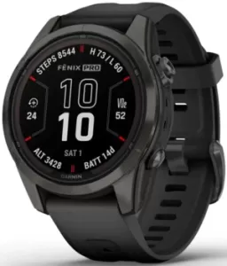 Умные часы Garmin Fenix 7S Pro Sapphire Solar, черный Умные часы Garmin Fenix 7S Pro Sapphire Solar, черный
