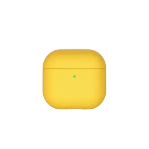 Чехол K-DOO LUXCRAFT Precision Protection for Airpods 4 премиальная кожа Желтый Чехол K-DOO LUXCRAFT Precision Protection for Airpods 4 премиальная кожа Желтый