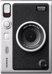 Фотоаппарат моментальной печати Fujifilm Instax Mini Evo, печать снимка 54x86 мм, черный/серебристый Фотоаппарат моментальной печати Fujifilm Instax Mini Evo, печать снимка 54x86 мм, черный/серебристый