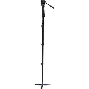 Benro A38FDS2PRO монопод Classic с видеоголовой/алюминиевый с клипсами