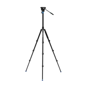 Benro A2883FS4PRO Travel штатив с видео головой серии Aero 2/4 секционный/трансформер/алюминиевый