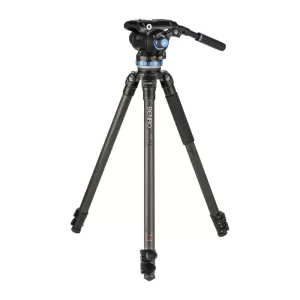 Benro C373FBS8PRO штатив с видеоголовой серии 3/3 секциионный/зажим - клипсы/карбон
