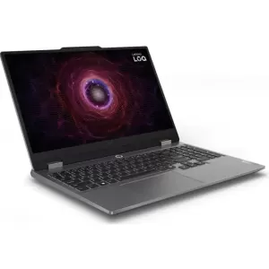 Ноутбук Lenovo LOQ 15ARP9, 15.6" (1920x1080) IPS 144 Гц/AMD Ryzen 7 7435HS/16 ГБ DDR5/1024 ГБ SSD/NVIDIA GeForce RTX 4060 для ноутбуков (8 Гб)/Без системы, Серый (83JC005HRK)