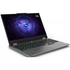Ноутбук Lenovo LOQ 15IAX9, 15.6" (1920x1080) IPS 144 Гц/Intel Core i5-12450HX/24 ГБ DDR5/512 ГБ SSD/NVIDIA GeForce RTX 3050 (6 Гб)/Без системы, Серый (83GS00EMRK)