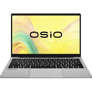Ноутбук OSiO FocusLine F140i, 14" (1920x1080) IPS/Intel Core i3-1125G4/16 ГБ DDR4/512 ГБ SSD/Intel UHD Graphics/Без системы, Серый (F140I-010)