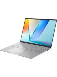 Ноутбук ASUS Vivobook S16 OLED M5606KA-RI162, 16" (2880x1800) OLED 120 Гц/AMD Ryzen AI 7 350/24 ГБ DDR5/1024 ГБ SSD/AMD Radeon Graphics/Без системы, Серебристый (90NB1593-M00AB0)