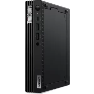 Мини-ПК Lenovo ThinkCentre M70q Gen 4, Intel Core i5-13400T / 16 ГБ DDR4 / 512 ГБ SSD / Intel UHD Graphics / Windows 11 Pro / Клавиатура, мышь, черный (12E4S9LY00)