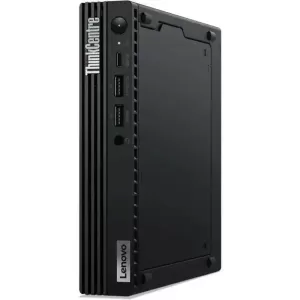 Мини-ПК Lenovo ThinkCentre Tiny M70q-4 slim, Intel Core i5-13400T / 16 ГБ DDR4 / 256 ГБ SSD / Intel UHD Graphics / Без ОС / Клавиатура, мышь, черный (12E4SB6X00)