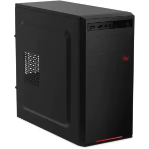 Системный блок iRU Опал 613 MT, Intel Core i3-12100 / 16 ГБ DDR4 / 512 ГБ SSD / Intel UHD Graphics / Без ОС / Клавиатура, мышь, черный (2081118)