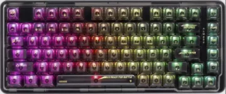 Беспроводная клавиатура ELF PRO RU RGB черный 71742 REDRAGON Беспроводная клавиатура ELF PRO RU RGB черный 71742 REDRAGON