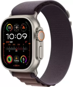 Умные часы Apple Watch Ultra 2 49 мм Titanium Case GPS + Cellular, Indigo Alpine Loop, M Умные часы Apple Watch Ultra 2 49 мм Titanium Case GPS + Cellular, Indigo Alpine Loop, M