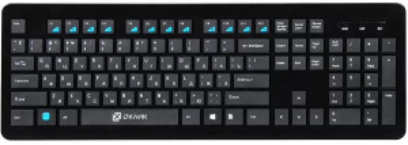 Беспроводная клавиатура OKLICK 870S Black (Черный) Беспроводная клавиатура OKLICK 870S Black (Черный)