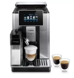 Кофемашина De'Longhi PrimaDonna ECAM 610.75.MB Silver (Серебристый) Кофемашина De'Longhi PrimaDonna ECAM 610.75.MB Silver (Серебристый)