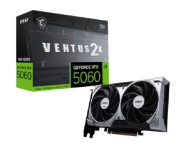Видеокарта PCIE16 RTX5060 8GB RTX 5060 8G VENTUS 2X OC MSI