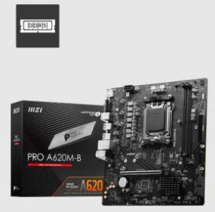 Материнская плата AMD A620 SAM5 MATX PRO A620M-B MSI