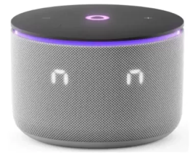 Умная колонка Яндекс Станция Мини 3 Про с Алисой, Zigbee, серый, YNDX-00059GRY