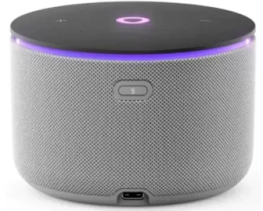 Умная колонка Яндекс Станция Мини 3 Про с Алисой, Zigbee, серый, YNDX-00059GRY