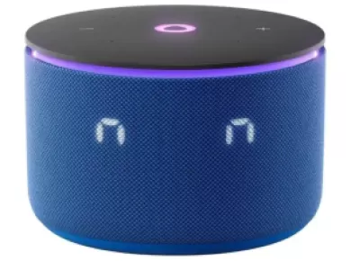 Умная колонка Яндекс Станция Мини 3 Про с Алисой, Zigbee, синий, YNDX-00059BLU