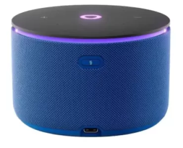 Умная колонка Яндекс Станция Мини 3 Про с Алисой, Zigbee, синий, YNDX-00059BLU