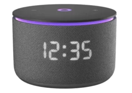 Умная колонка Яндекс Станция Мини 3 Про с Алисой, Zigbee, черный, YNDX-00059BLK