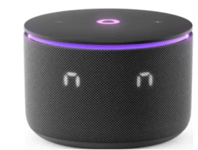Умная колонка Яндекс Станция Мини 3 Про с Алисой, Zigbee, черный, YNDX-00059BLK
