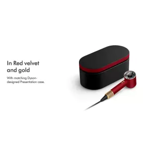 Фен Dyson Supersonic Nural HD16 HK Red Velvet/Gold