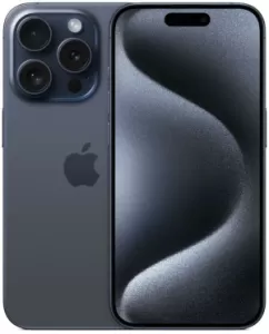 Смартфон Apple iPhone 15 Pro 256 ГБ, , Dual SIM (nano SIM+eSIM), Blue titanium, синий титан Смартфон Apple iPhone 15 Pro 256 ГБ, , Dual SIM (nano SIM+eSIM), Blue titanium, синий титан