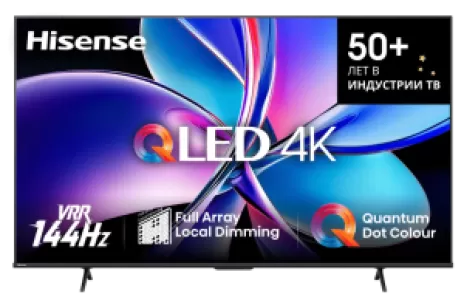 Телевизор Hisense 85E7Q PRO 2025 (Черный, 85") Телевизор Hisense 85E7Q PRO 2025 (Черный, 85")