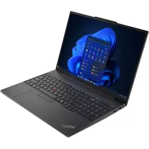 Ноутбук Lenovo ThinkPad E16 G2, 16" (1920x1200) IPS/AMD Ryzen 5 7535U/16 ГБ DDR5/512 ГБ SSD/AMD Radeon Graphics/Windows 11 Pro, Черный (21M5S08L00)
