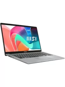 Ноутбук MSI Modern 15 F13MG, 15.6" (1920x1080) IPS/Intel Core i3-1315U/8 ГБ DDR4/512 ГБ SSD/Intel UHD Graphics/Без системы, Серебристый (9S7-15S122-203)