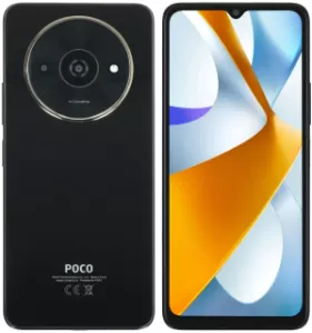 Смартфон Xiaomi POCO C61 4/128 Гб, черный Смартфон Xiaomi POCO C61 4/128 Гб, черный