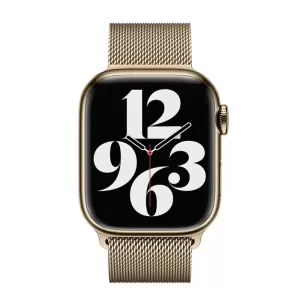 Ремешок Apple Watch 45mm Gold Milanese Loop