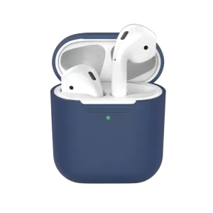 Силиконовый чехол Deppa для AirPods 2 (47004) Blue