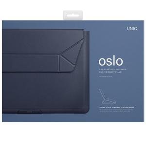 Чехол-подставка Uniq OSLO Laptop Sleeve для ноутбуков 14 Blue